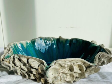 Blue Lagoon Large Bowl